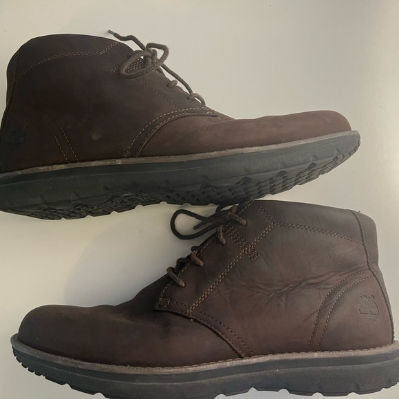 Timberland Edgemont Chukka Ankle Boots Brown Suede Lace Up - Picture 1 of 14